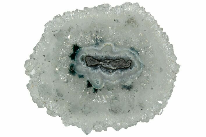 Amethyst Stalactite Slice - Uruguay #187070